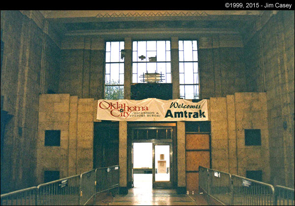 The Amtrak stations in Oklahoma City