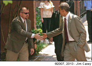 Barack Obama In Huntssville 2007