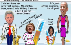 The Clinton's and Obama's practice test tube engineering