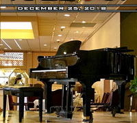 Huntsville HIlton sports a baby grande