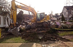 Historic Davis House on Randolph razed