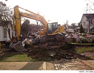 Historic Davis House on Randolph razed