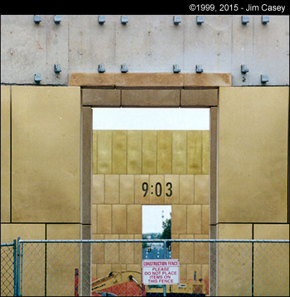 OKC bombing memorial under construction.