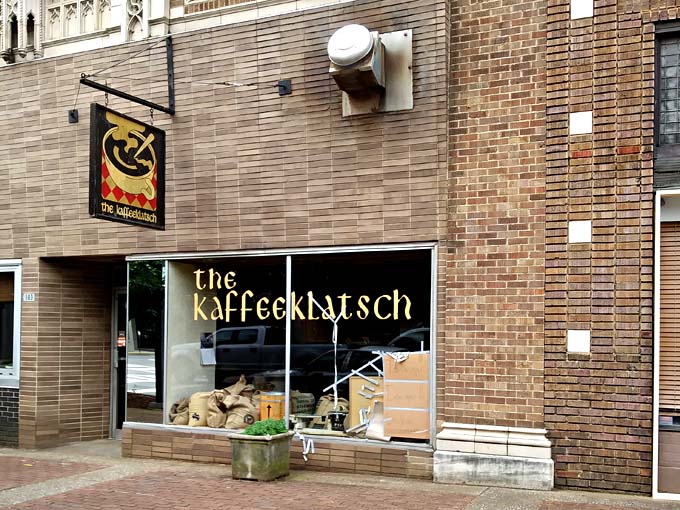 The Kaffeeklatsch in downtown Huntsville