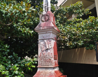 Huntsville Confederate Monument Gets A Fresh Coat Of Paint