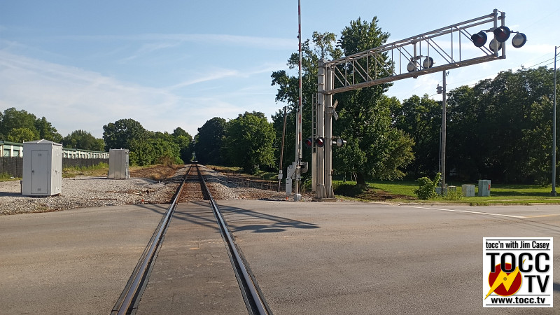 RailRoad tracks in Huntsville north of Oakwood Ave.