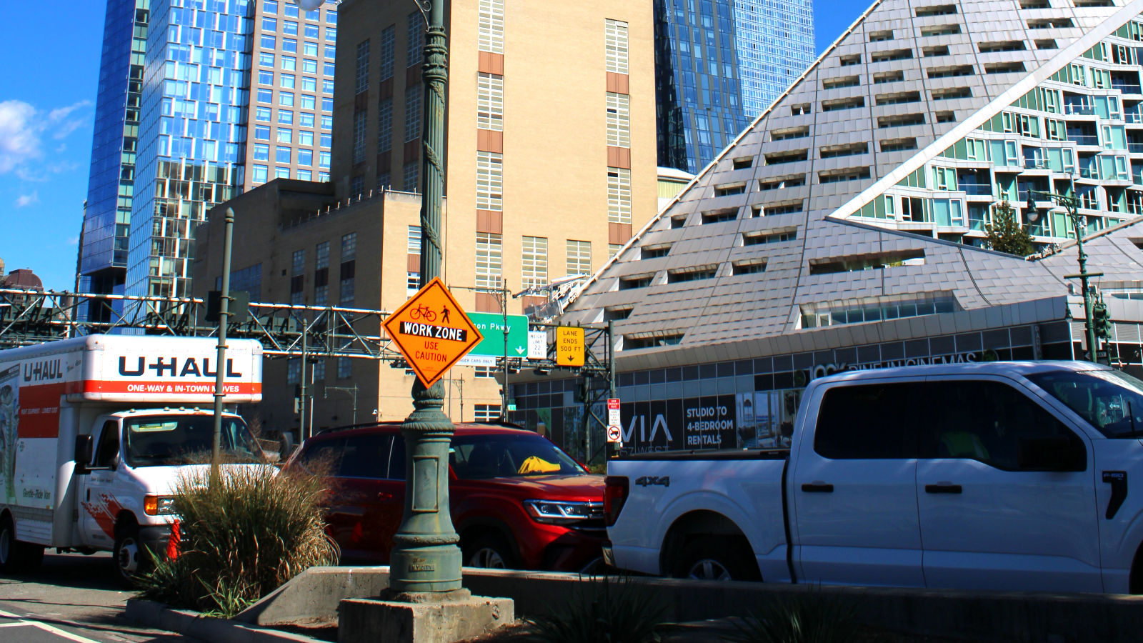 Traffic On West Side Manhattan