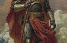 Robo Moses getting ready to part the ICE in Minneapolis. (AI)2026 - Jim Porter Casey