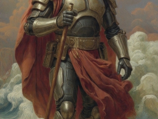 Robo Moses getting ready to part the ICE in Minneapolis. (AI)2026 - Jim Porter Casey