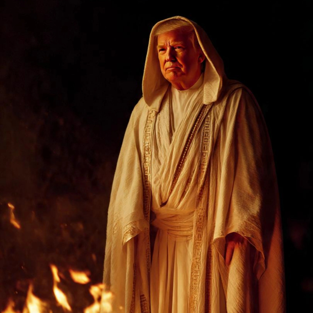 Trump The Wizard. (AI)2026 - Jim Porter Casey