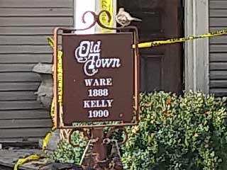 Historic Ware - Kelly House Burns In Huntsville